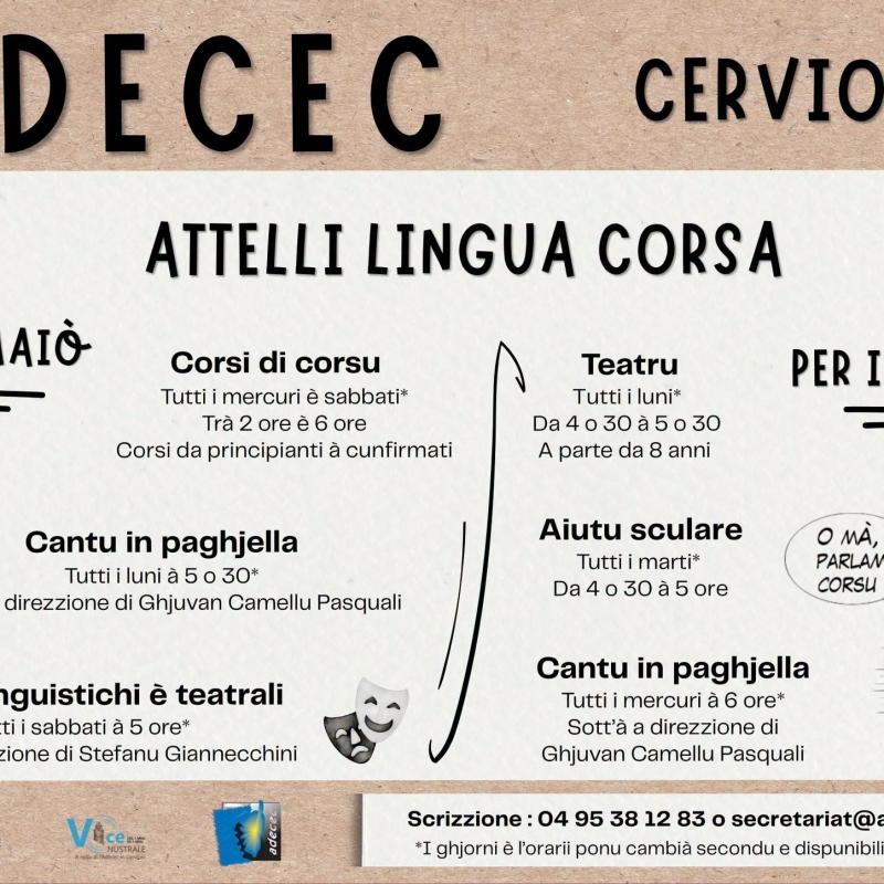 Attelli lingua Corsa - ADECEC 