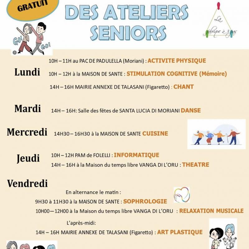 Ateliers seniors